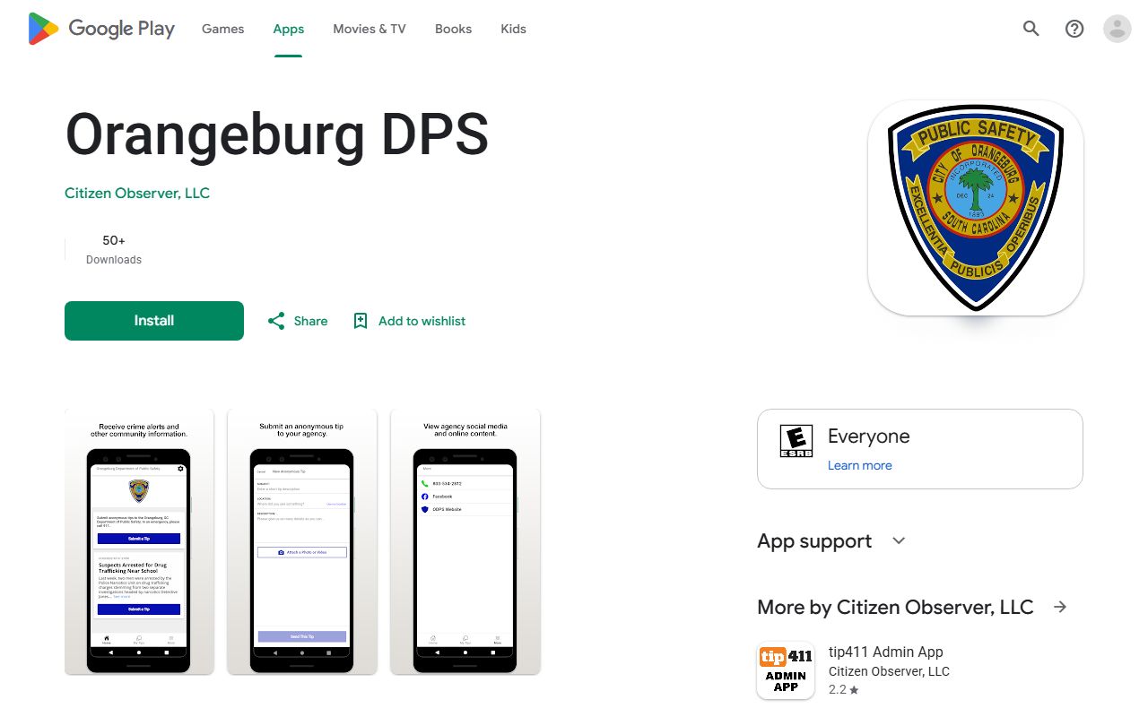 Orangeburg County traffic court records Orangeburg DPS Google Play app