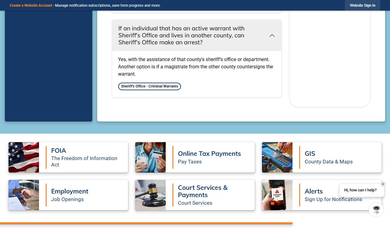 Orangeburg County warrant search criminal warrants FAQ